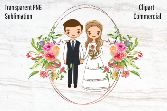 Designing Love Stories: The Wedding Couple SVG Collection