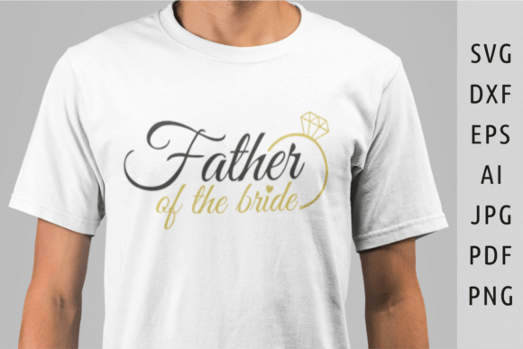 Father of the Bride SVG: A Wedding Design Essential