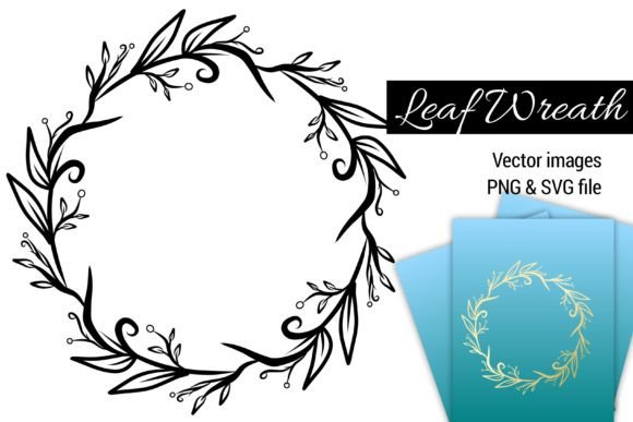 Leaf Wreath for Wedding Card Invitations: A Designer's Guide
