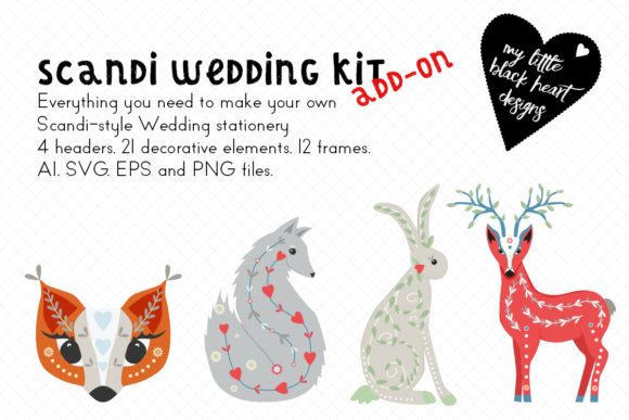 Meet the Scandi Animals: Four Adorable Creatures for Your Creative Toolkit