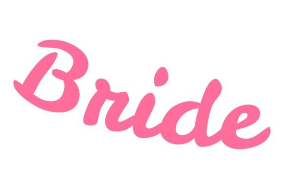 Wedding Bride Flat Icon: Funny Photo Stickers for Your Designs